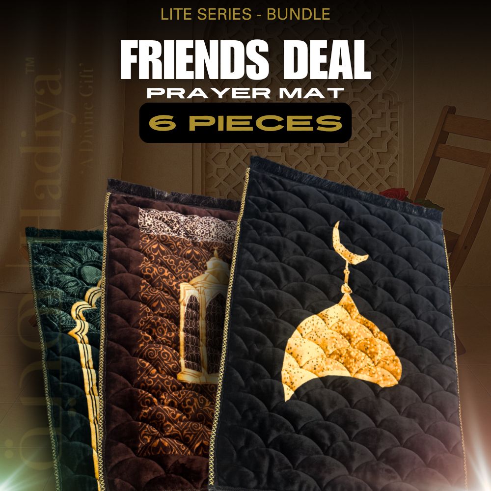 LITE SERIES PRAYER MAT BUNDLE FRIENDS DEAL 6 PIECES
