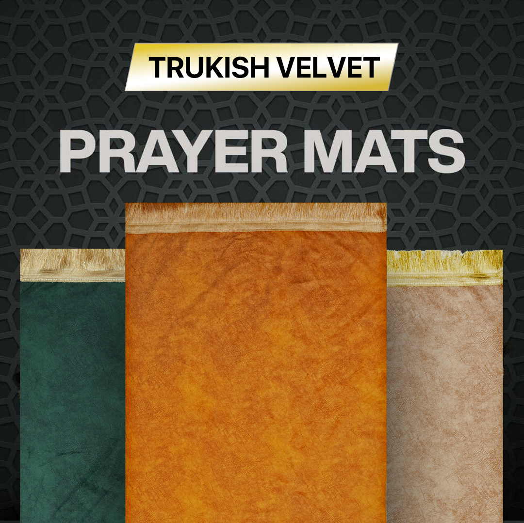 Turkish Velvet Thin Prayer Mats