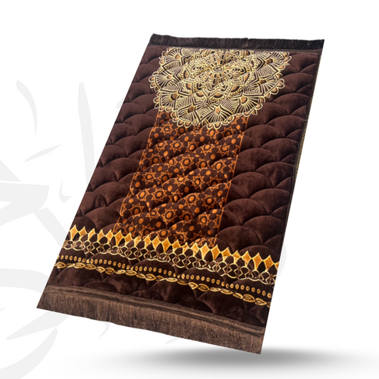 LITE SERIES PRAYER MAT P3-J Dark Brown motivefull