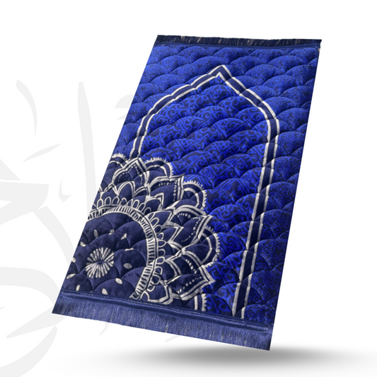 LITE SERIES PRAYER MAT P1-R Navyblue 1 flower