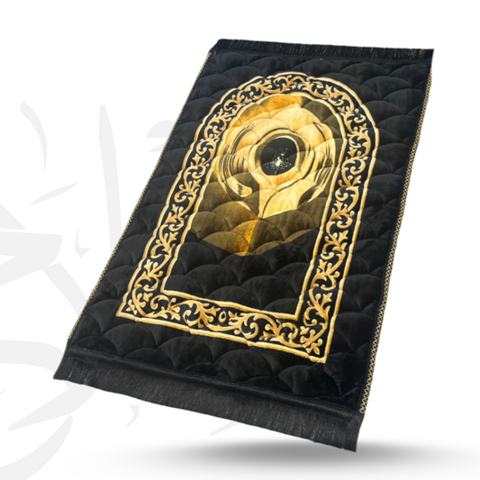 LITE SERIES PRAYER MAT P4-B black hajr e aswad