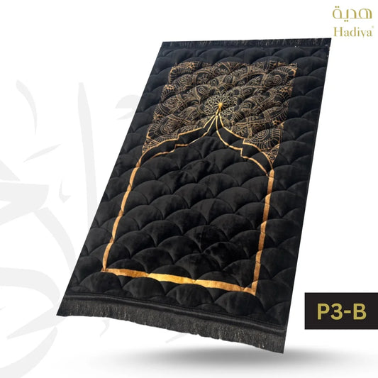 LS | P3-B Black motivehalf