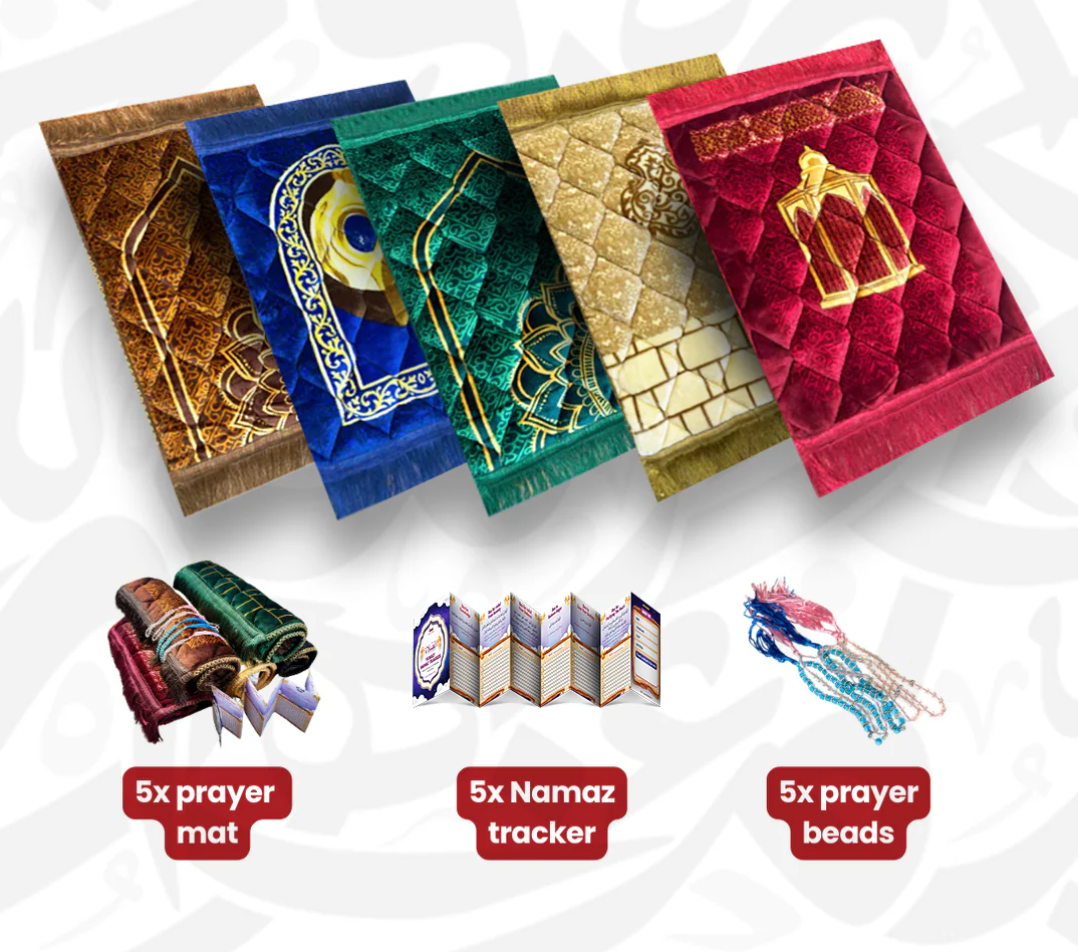 Kids Series Prayer Mat Bundle 5 PCS