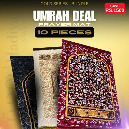 Gold Series Bundle – Umrah Deal – 10 Pieces